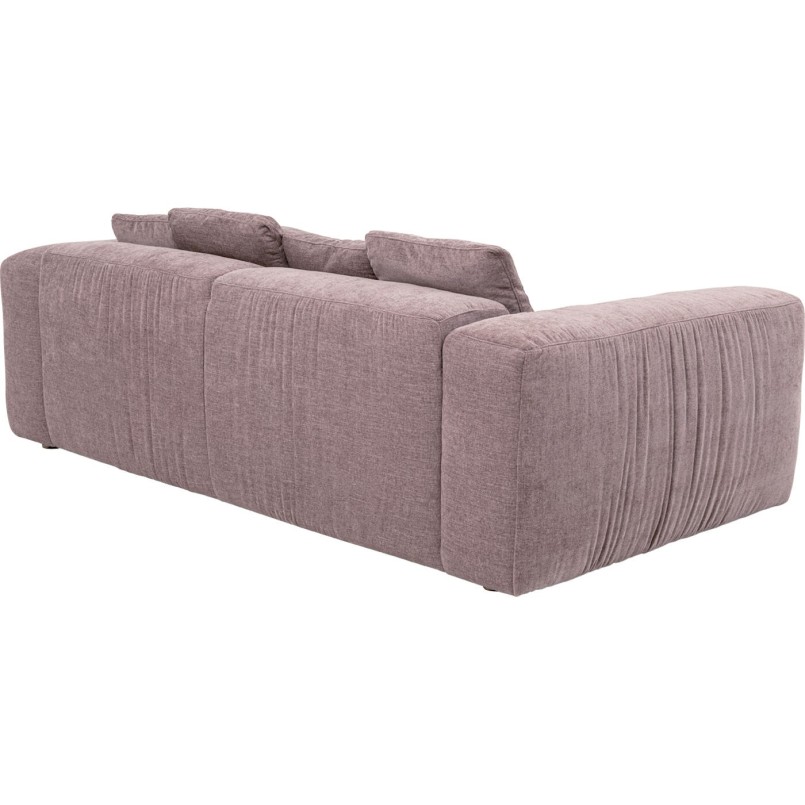Canapé 3-places Gonzo gris marron 239cm