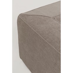 Canapé d´angle Cubo taupe droite