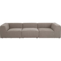Canapé géant Cubo taupe