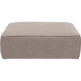 Elément pouf Cubetto 110x80cm taupe