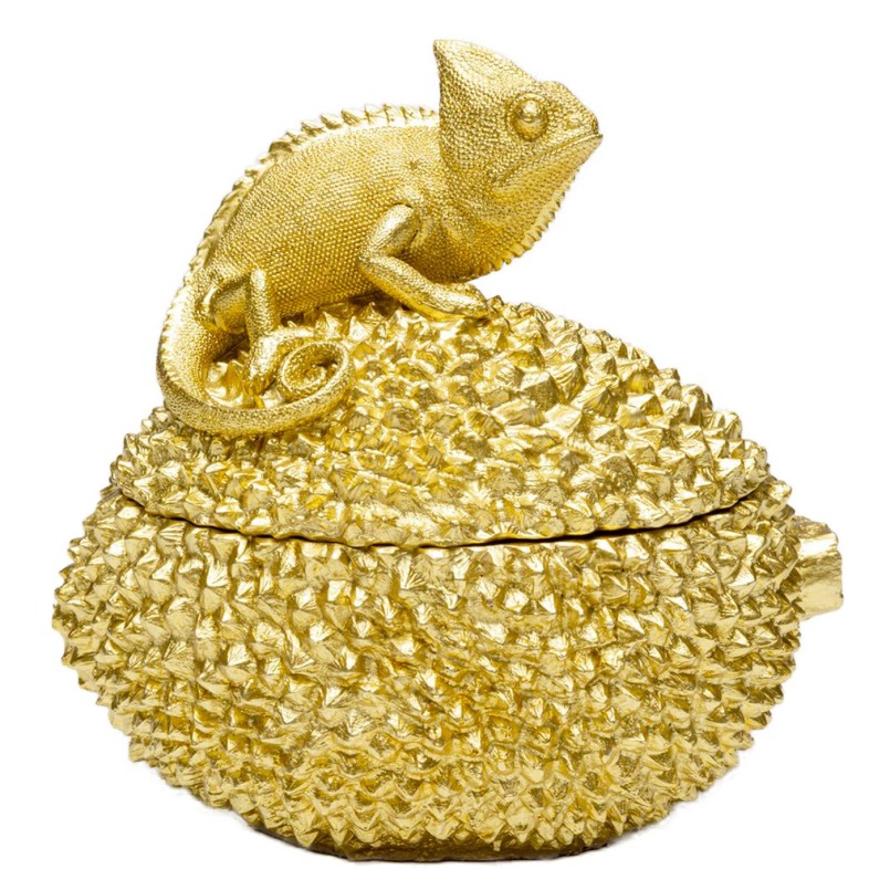Boîte caméléon dorée - Kare Design