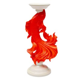 Kandelaar met rode koikarp - Kare Design