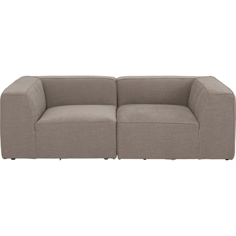 Canapé Cubo 3-places taupe 220cm