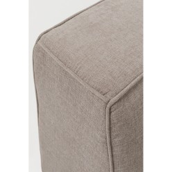 Canapé Cubo 3-places taupe 220cm