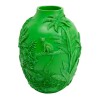 Groene vaas met bladmotief - Tropical - Kare Design
