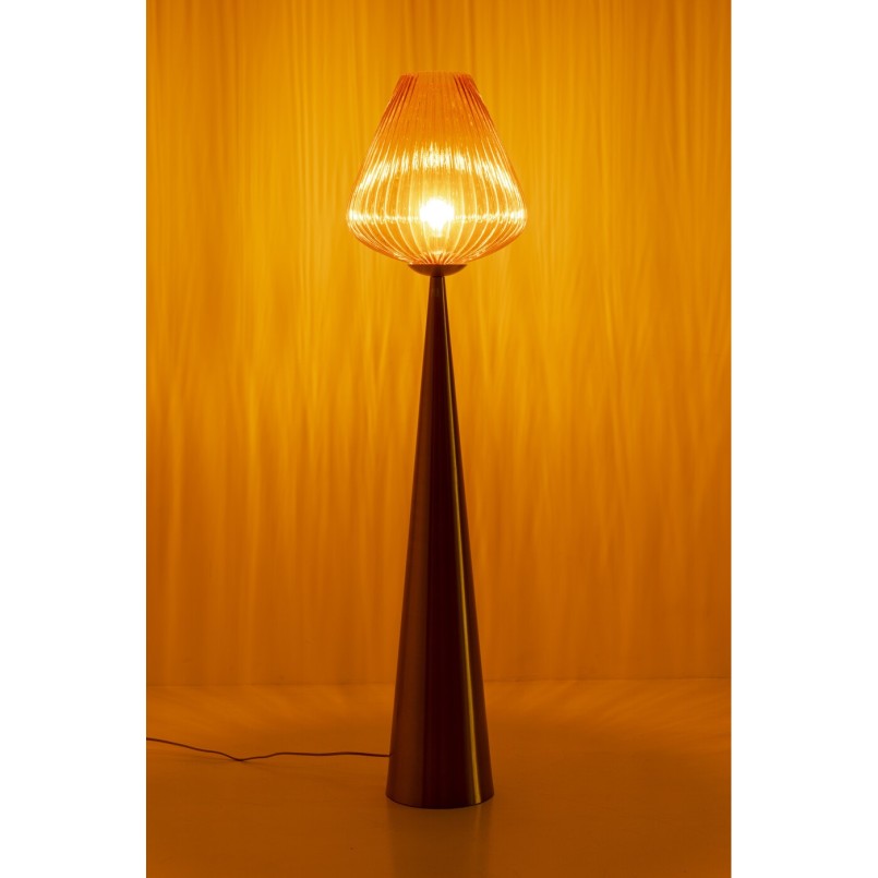 Vloerlamp Genie 150cm oranje Kare Design