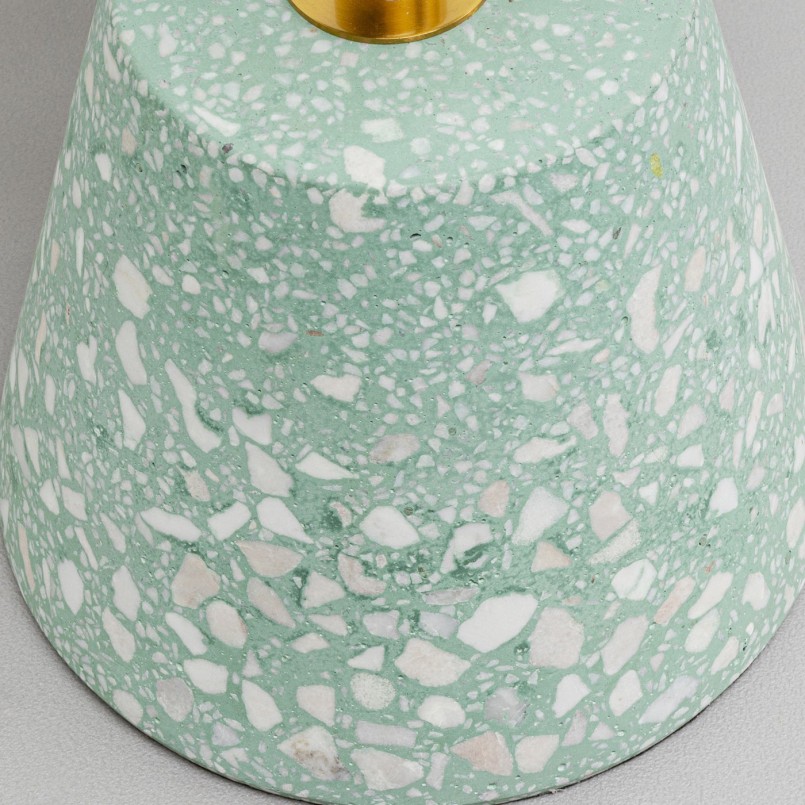 Table d'appoint terrazzo verte - Amore - Kare Design