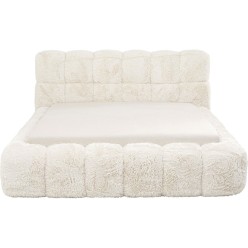 Lit en fausse fourrure - Salamanca - Kare Design