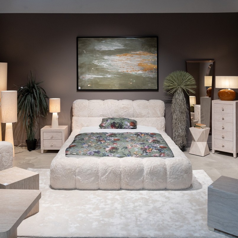 Bed van imitatiebont - Salamanca - Kare Design