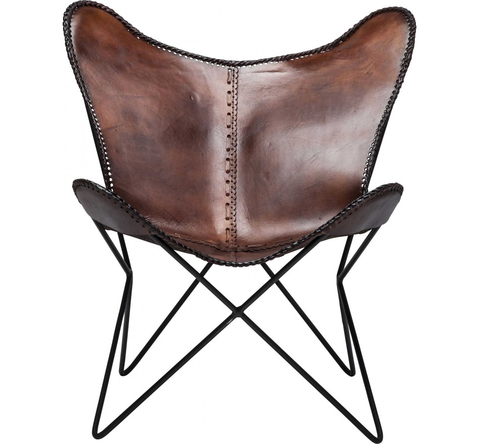 Fauteuil Butterfly Bruin Econo Kare Design
