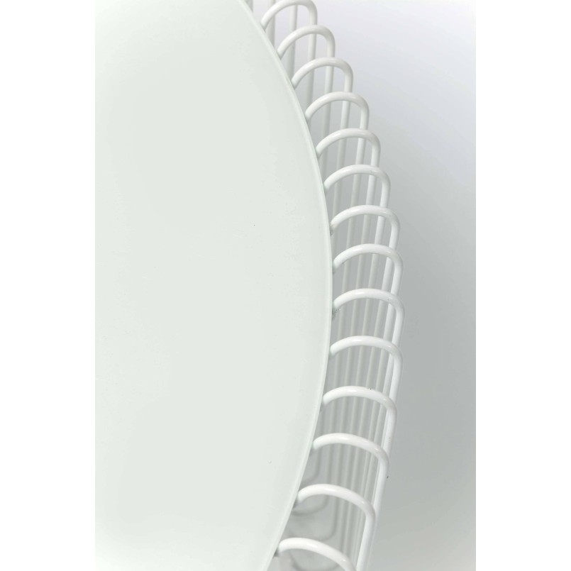 Table basse Wire blanche 2/set Kare Design