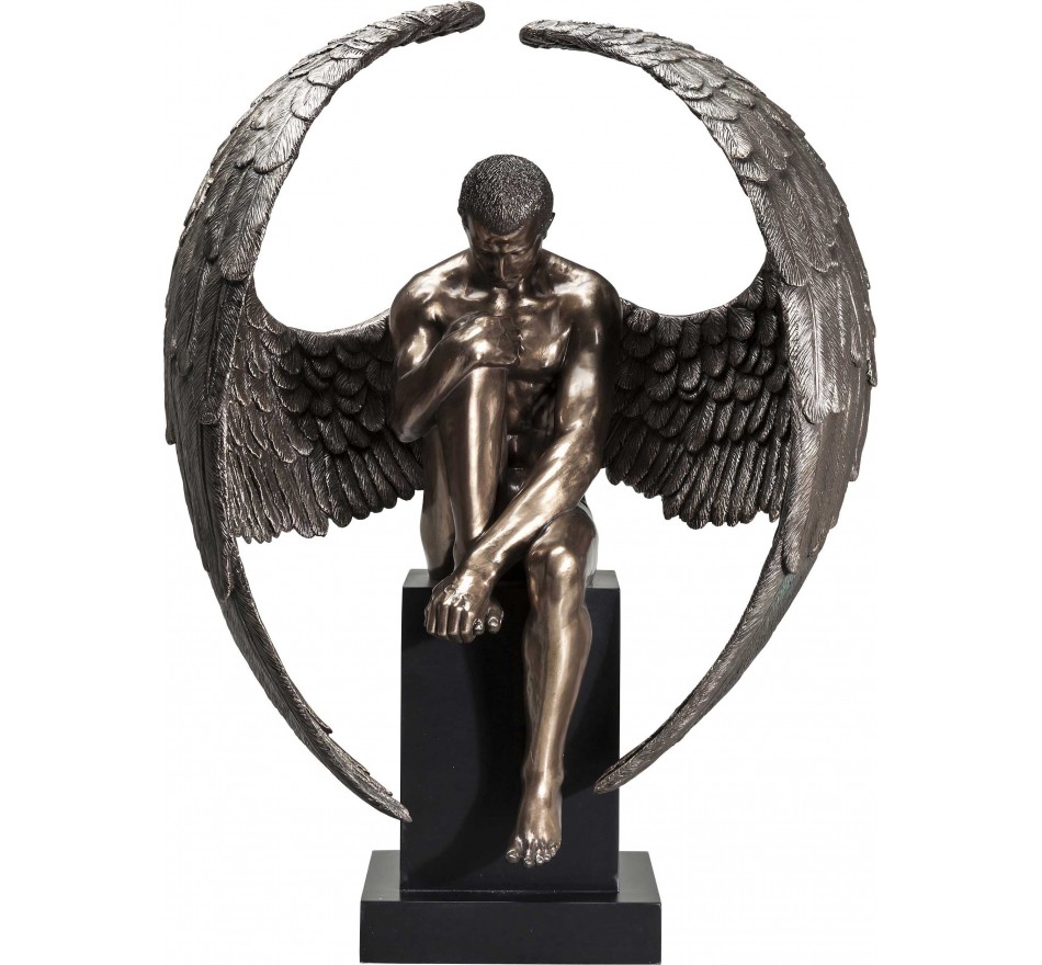 Deco seated angel 63cm Kare Design