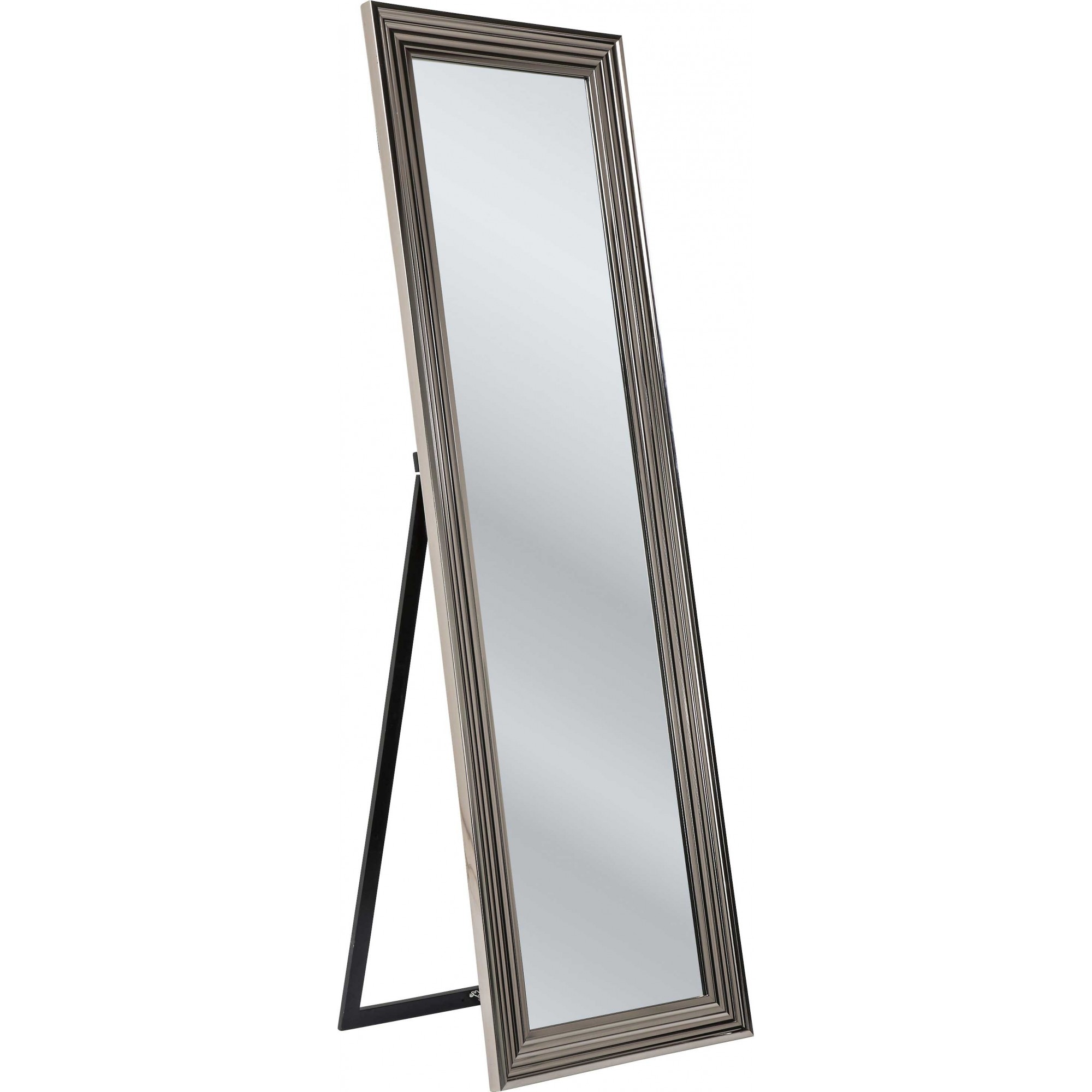 Standing Mirror Frame Silver 180x55cm Kare Design