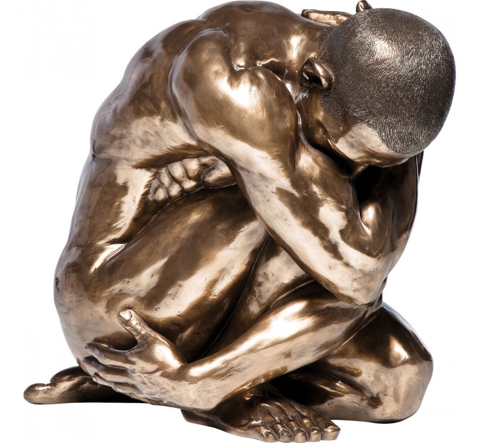 Deco Nude Man Hug bronze Kare Design
