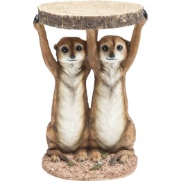 Side Table Animal Meerkat Sisters Ø33cm Kare Design