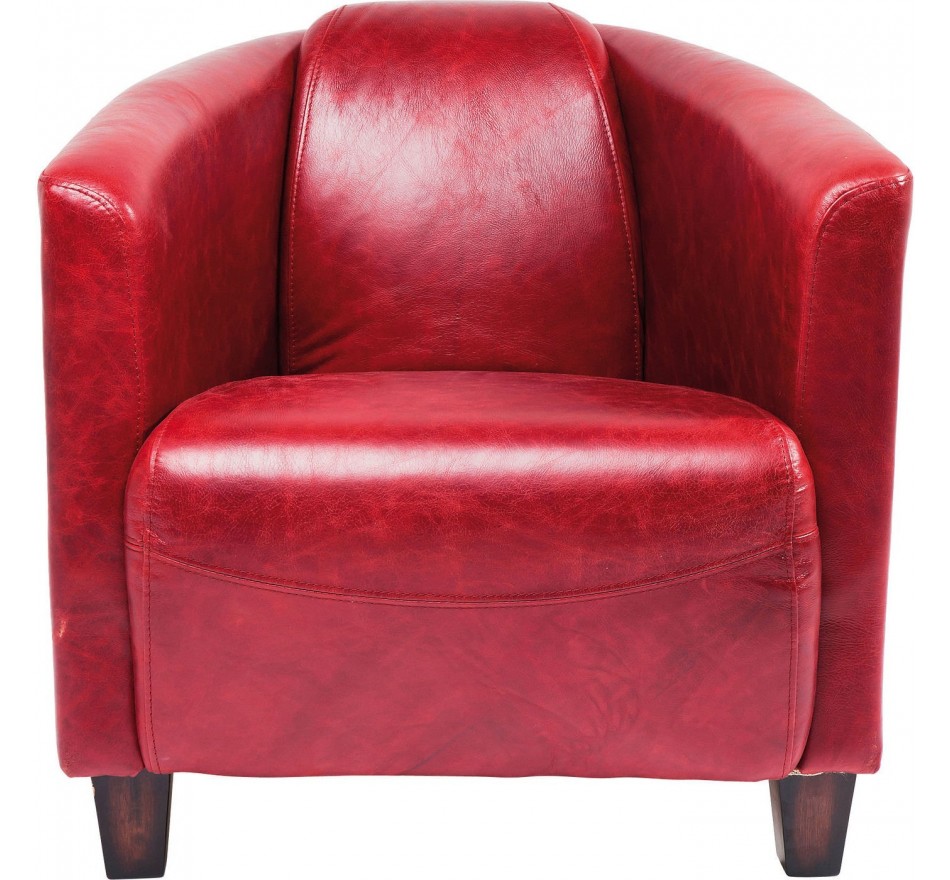 Armchair Cigar Lounge red Kare Design