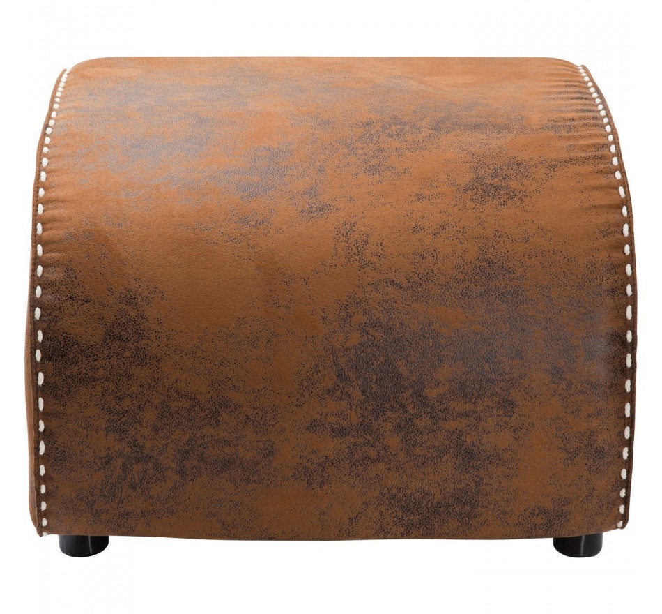 Repose-pieds Ritmo Vintage marron Kare Design