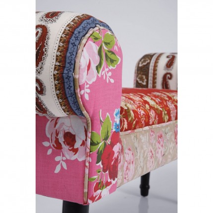 Bench Wing Patchwork Red Kare Design