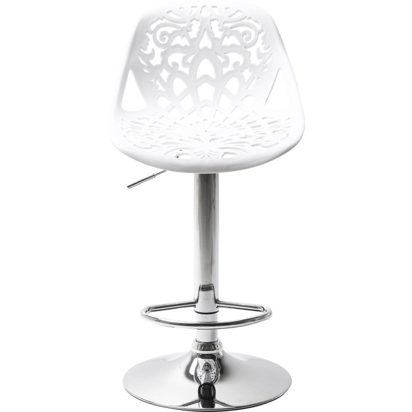 Tabouret de Bar Ornament blanc Kare Design 