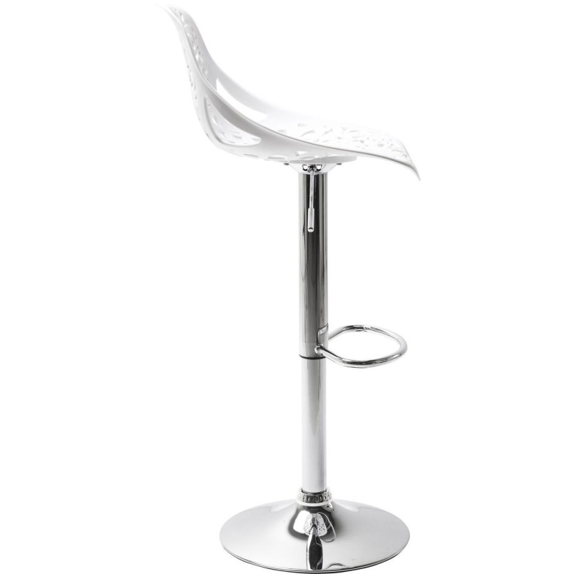 Tabouret de Bar Ornament blanc Kare Design 