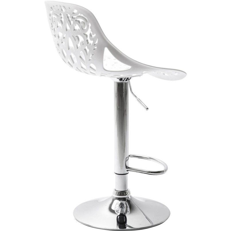 Tabouret de Bar Ornament blanc Kare Design 