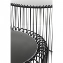 Side Table Wire Black (2/Set) Ø44cm Kare Design