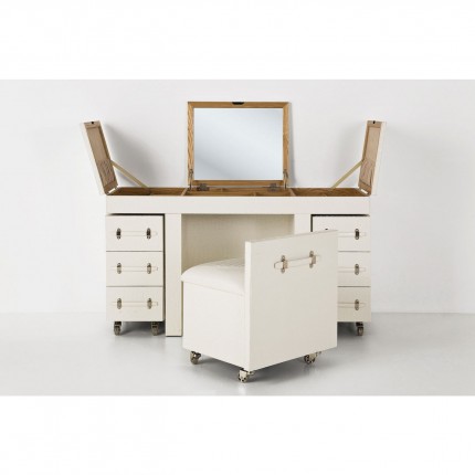 Make-up station Diva croco white Kare Design