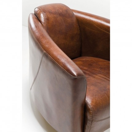 Armchair Cigar Lounge Brown Kare Design