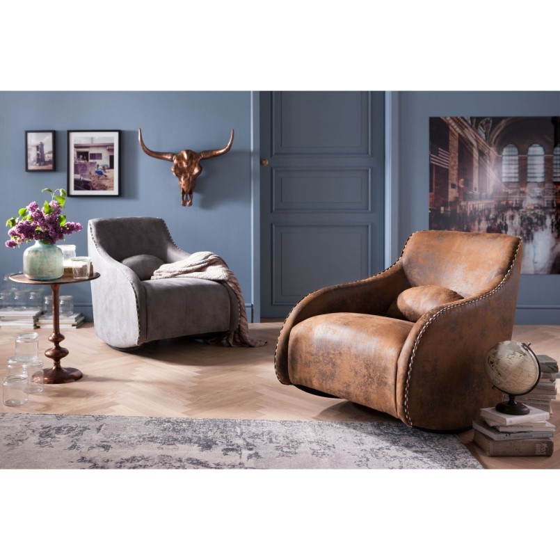 Fauteuil à bascule Rocking Chair Swing Ritmo Vintage Kare Design