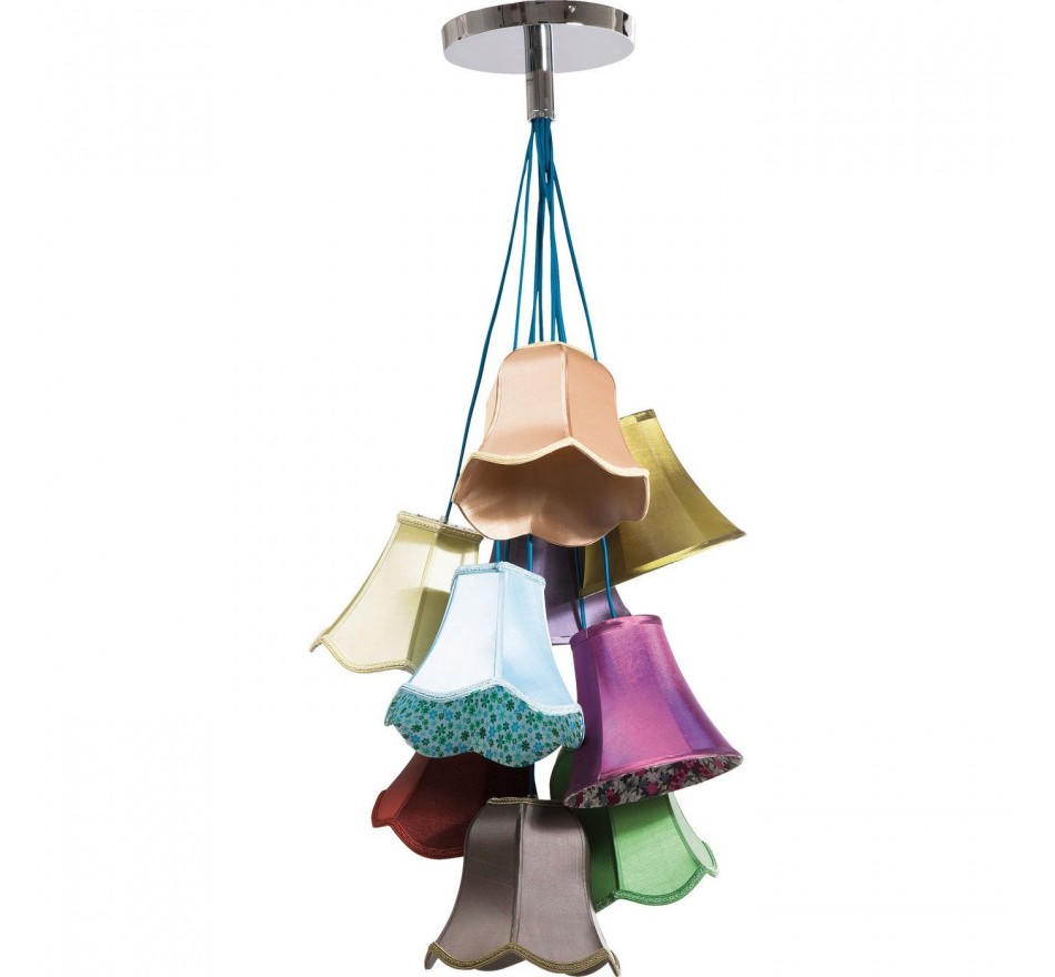 Hanglamp Saloon Flowers 9 Kare Design