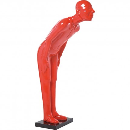 Déco Welcome Guest XL 160cm rouge Kare Design