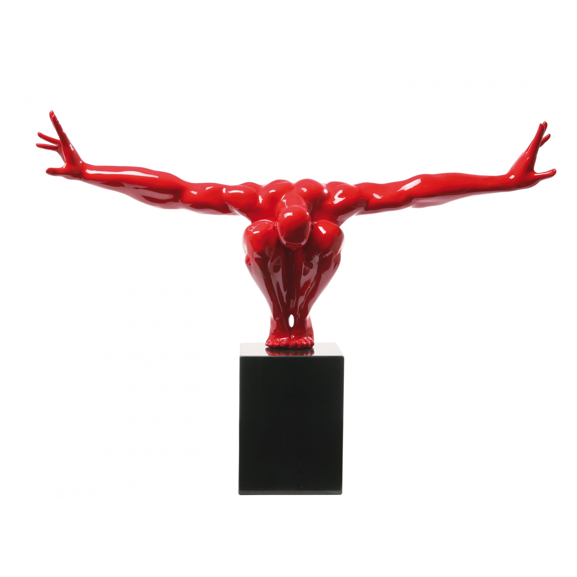 Deco Object Athlet Red Kare Design