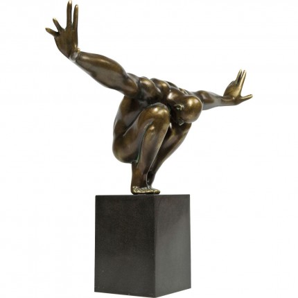 Deco Object Athlet Bronze Kare Design