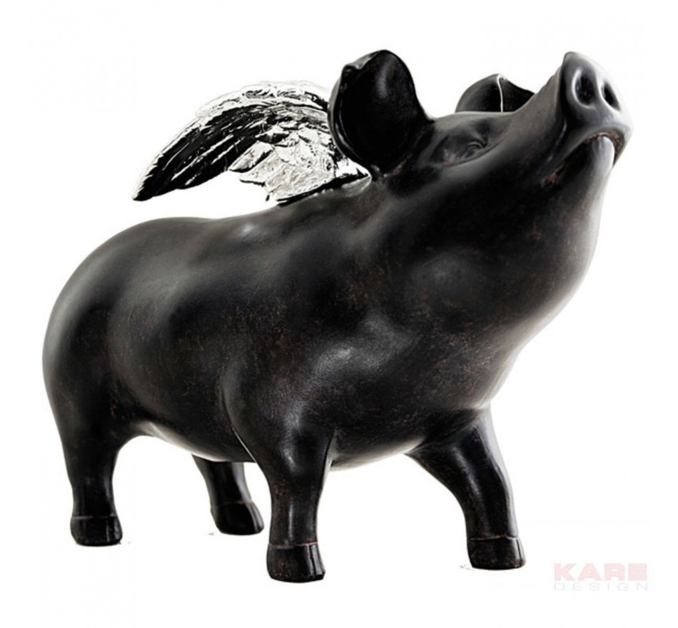 Money Box rockstar pig Kare Design