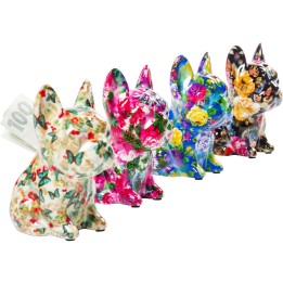 Tirelire Dog Fiore 12cm Kare Design