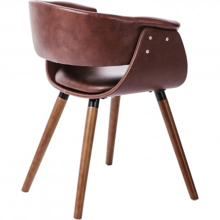 Stoel met armleuningen Nougat Kare Design