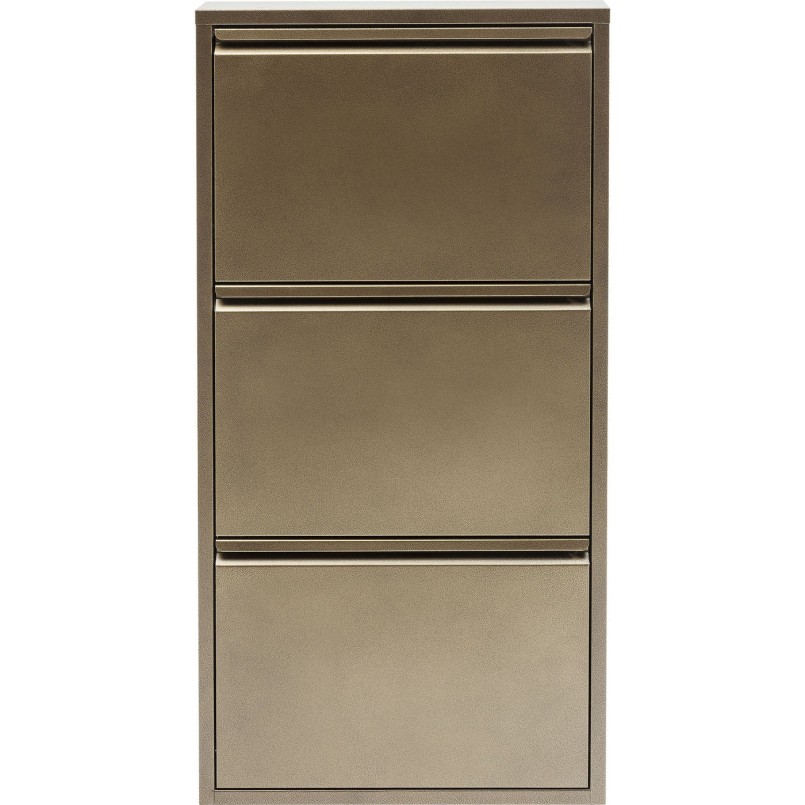 Casier à Chaussure Caruso 3 bronze Kare Design