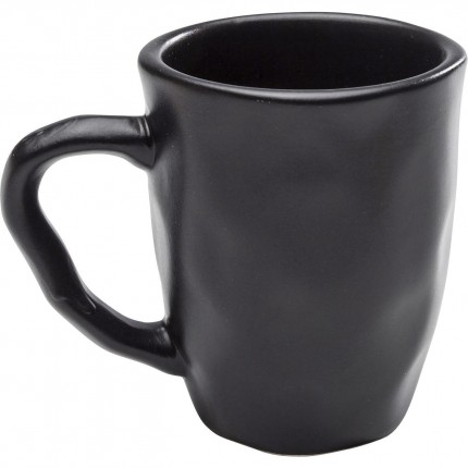 Mug Organic Black (4/Set) Kare Design