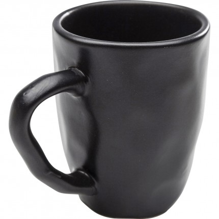 Mug Organic Black (4/Set) Kare Design
