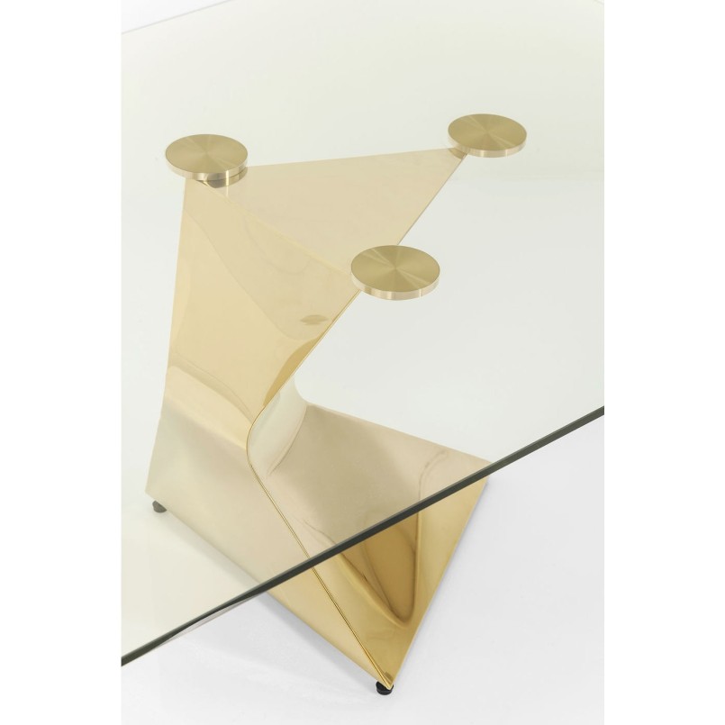 Console Gloria doré Kare Design