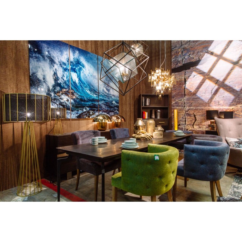 Tableau en verre Triptychon Wave 160x240cm 3/set
