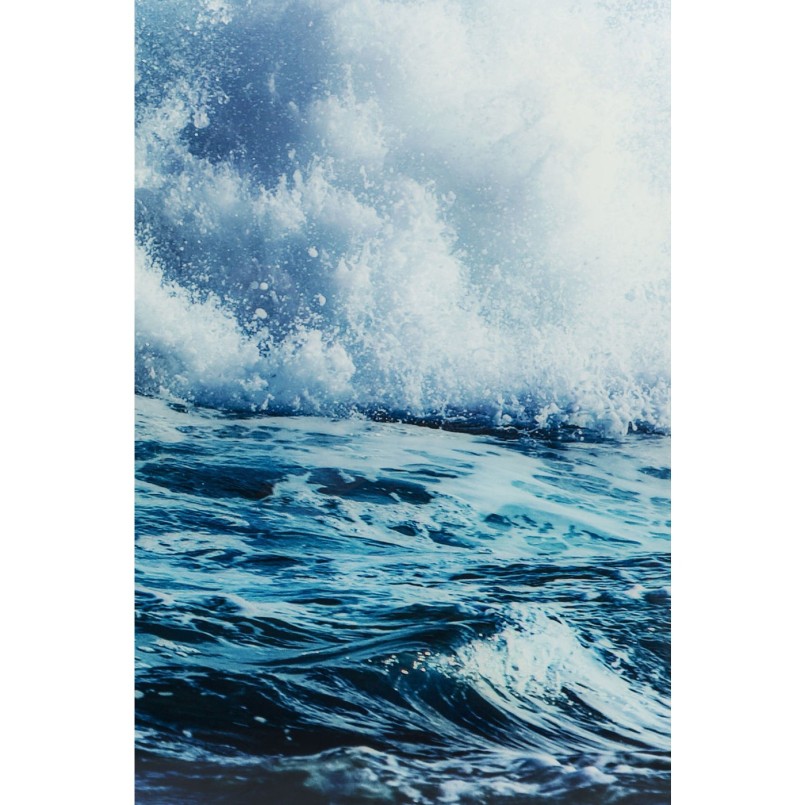 Tableau en verre Triptychon Wave 160x240cm 3/set