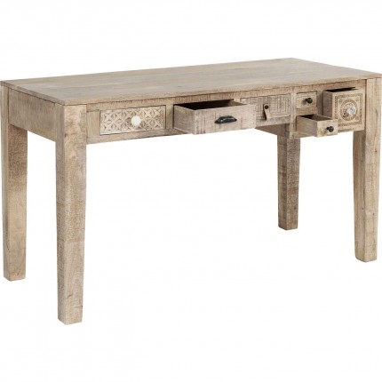 Desk Puro 135x60cm 6Drawers Kare Design