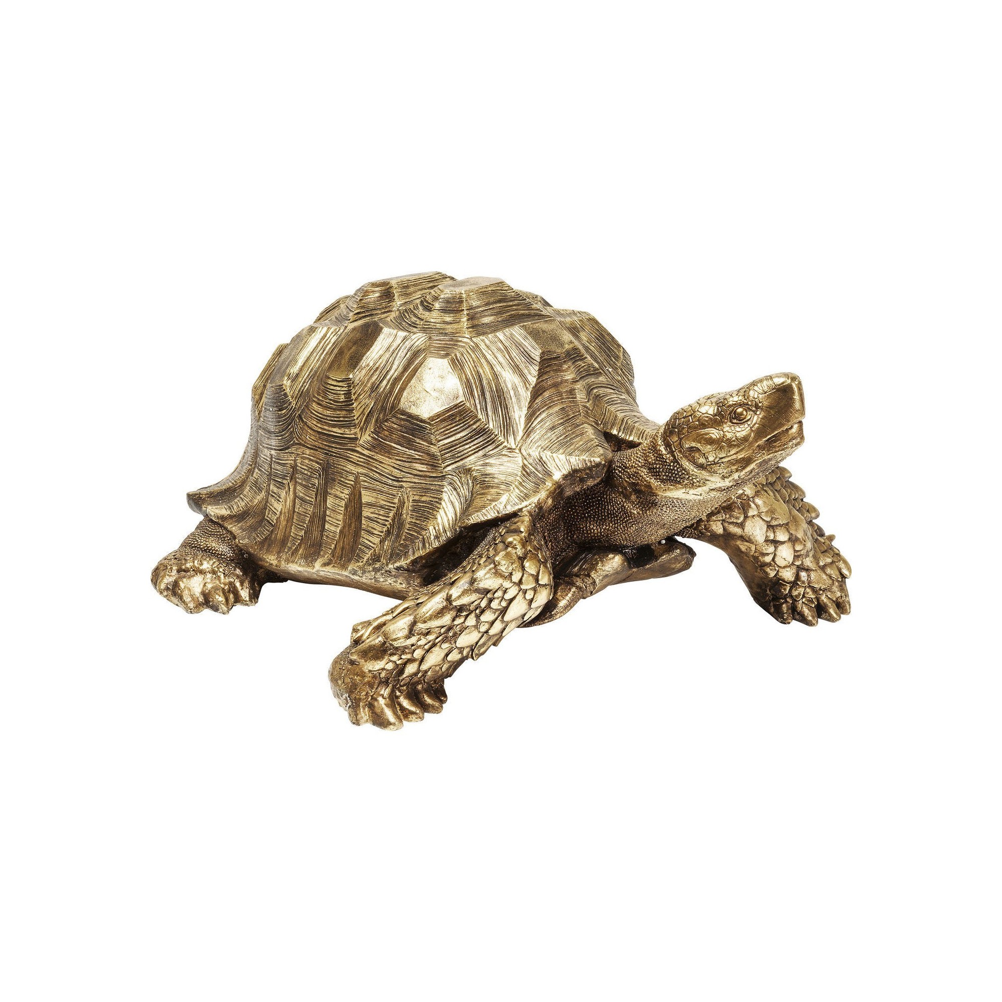 Deco Figurine Turtle Gold Big Kare Design