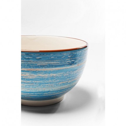 Bowl Swirl Blue Ø14cm (4/set) Kare Design