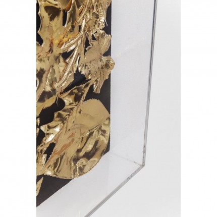 Schilderij Gold Leaf 120x120cm Kare Design