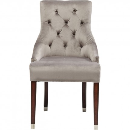 Chair Prince Velvet Grey Kare Design