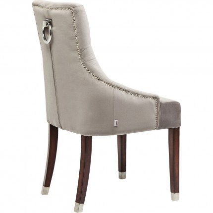 Chair Prince Velvet Grey Kare Design