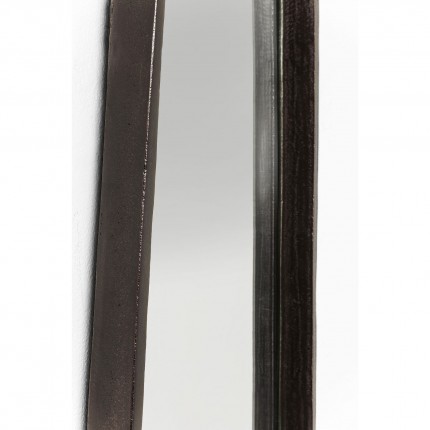 Wall Mirror Clip Black 177x32cm Kare Design
