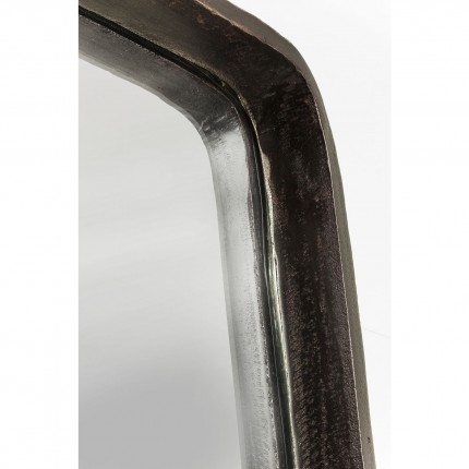 Spiegel Clip 177x32cm zwart Kare Design